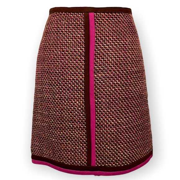 BRITT RYAN  | WOOL TWEED SKIRT SZ 4 - Picture 2 of 16
